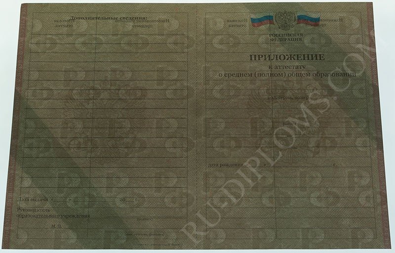 Аттестат о среднем (полном) образовании 2010-2013 год  Аттестат о среднем (полном) образовании 2010-2013 год